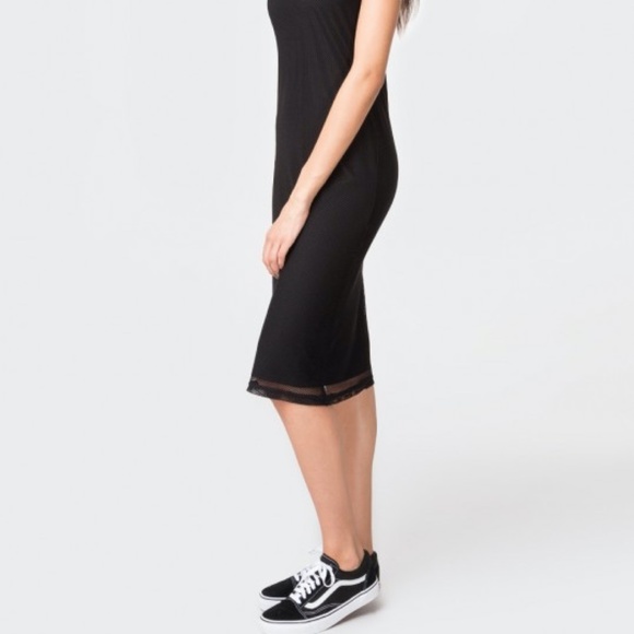 Stussy Black Mesh Dress - Picture 3 of 7
